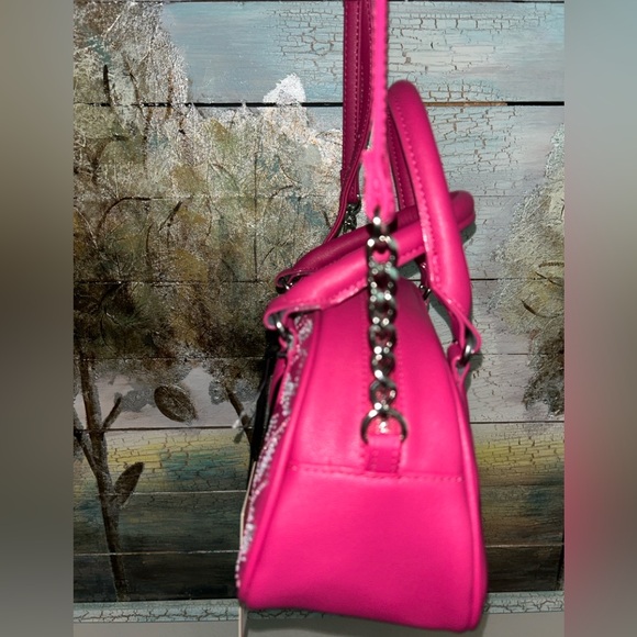 Juicy Couture NWT Rhinestones Satchel Bag - Picture 7 of 10